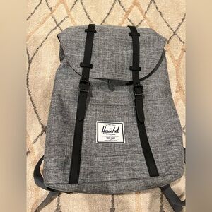 Herschel Supply Company Black and Gray Backpack